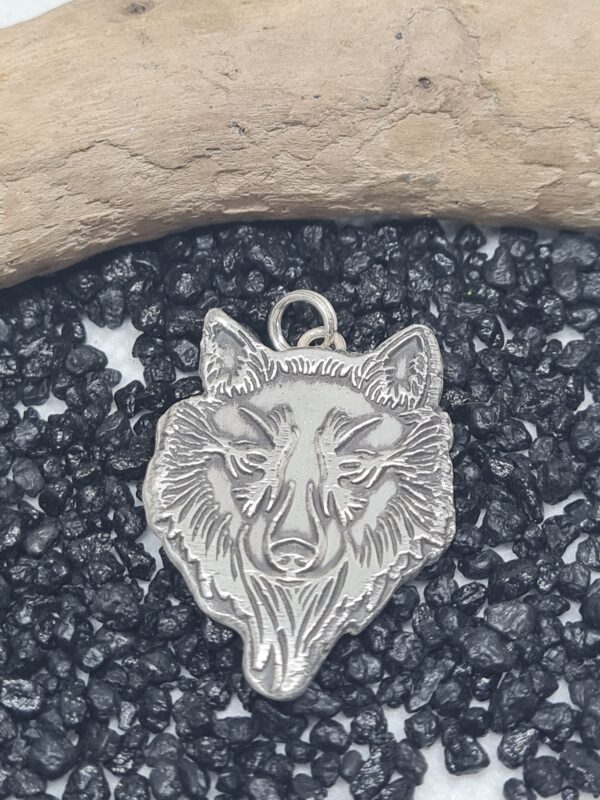 Silberanhänger "Wolf"