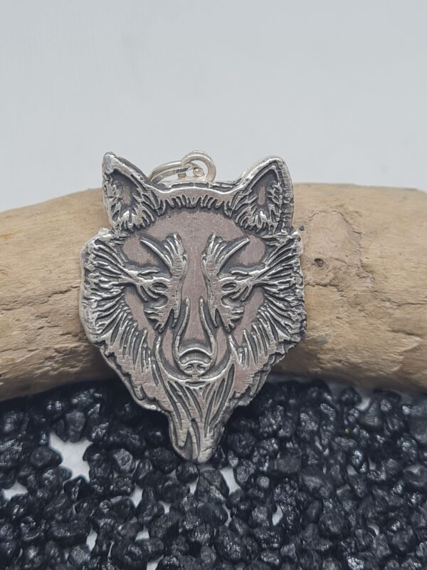 Silberanhänger "Wolf"