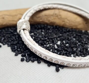 Lederarmband » Spirale»