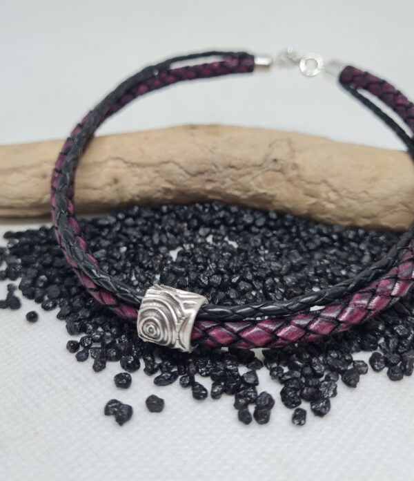 Lederarmband "Spiralen"