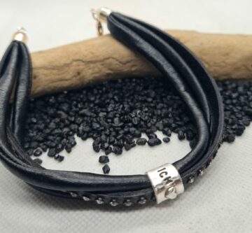 Lederarmband «Ich liebe Dich»