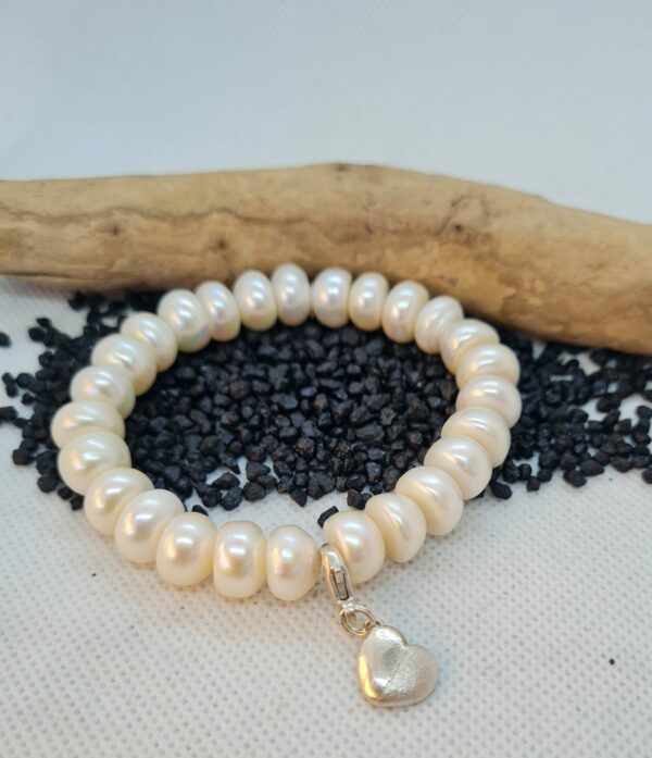 Perlenarmband "Herz"