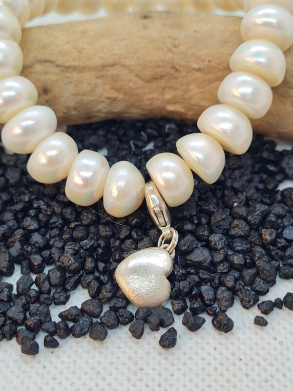 Perlenarmband "Herz"