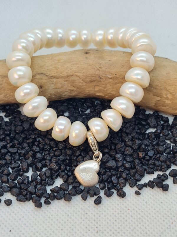 Perlenarmband "Herz"