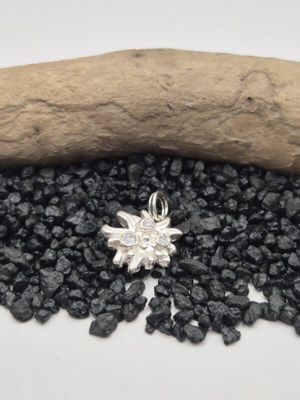 Silberanhänger "Edelweiss"