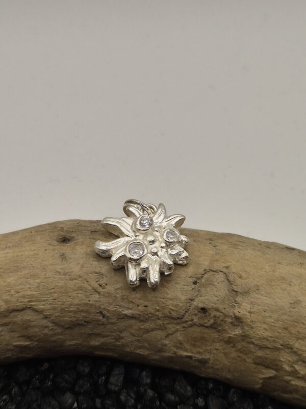 Silberanhänger "Edelweiss"
