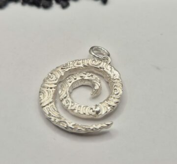 Silberanhänger «Spirale»