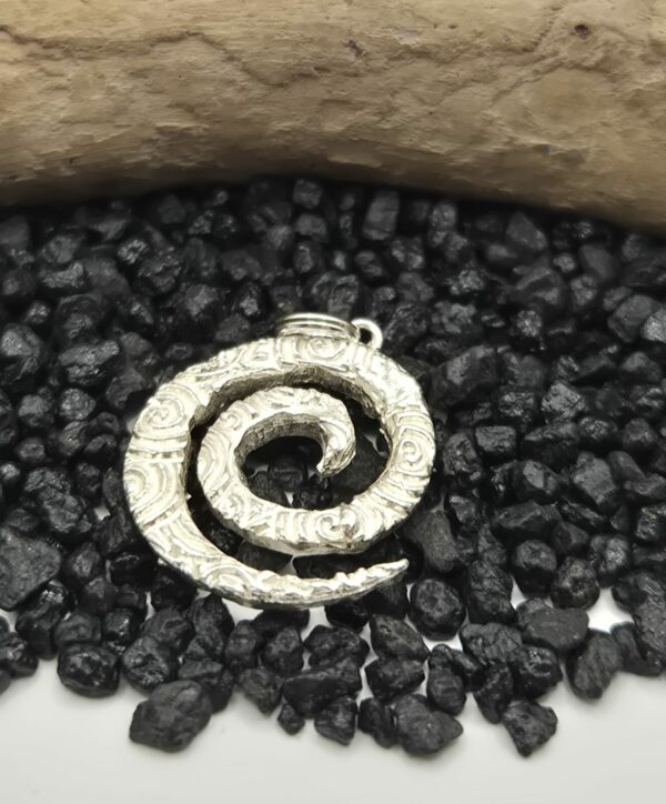 Silberanhänger "Spirale"