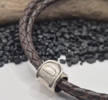 Lederarmband «D»
