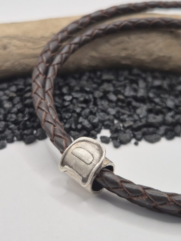 Lederarmband "D"