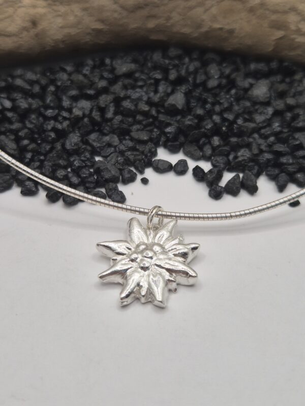 Silberanhänger "Edelweiss"