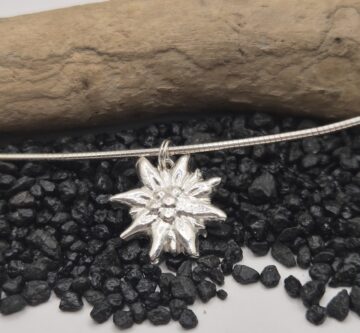 Silberanhänger «Edelweiss»