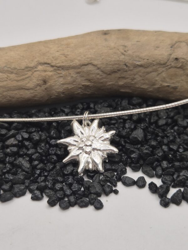 Silberanhänger "Edelweiss"