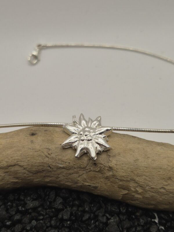 Silberanhänger "Edelweiss"