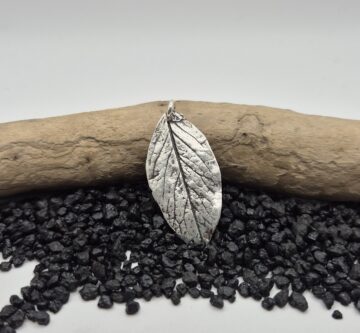 Silberanhänger «Blatt»