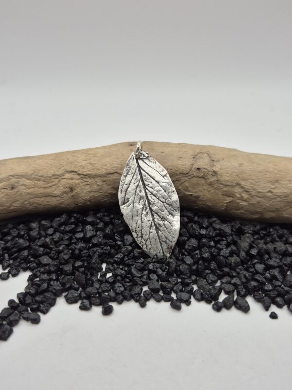 Silberanhänger "Blatt"