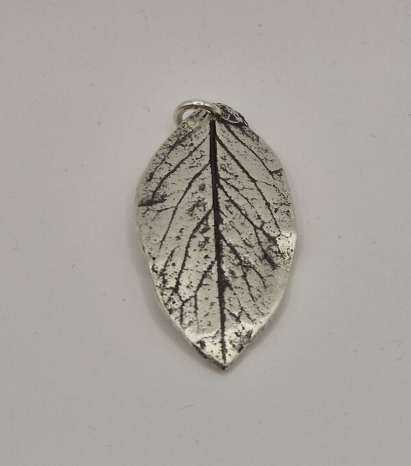 Silberanhänger "Blatt"