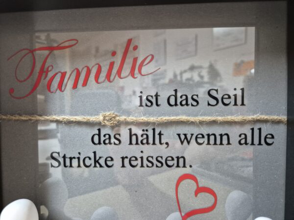 Deko-Rahmen "Familie"