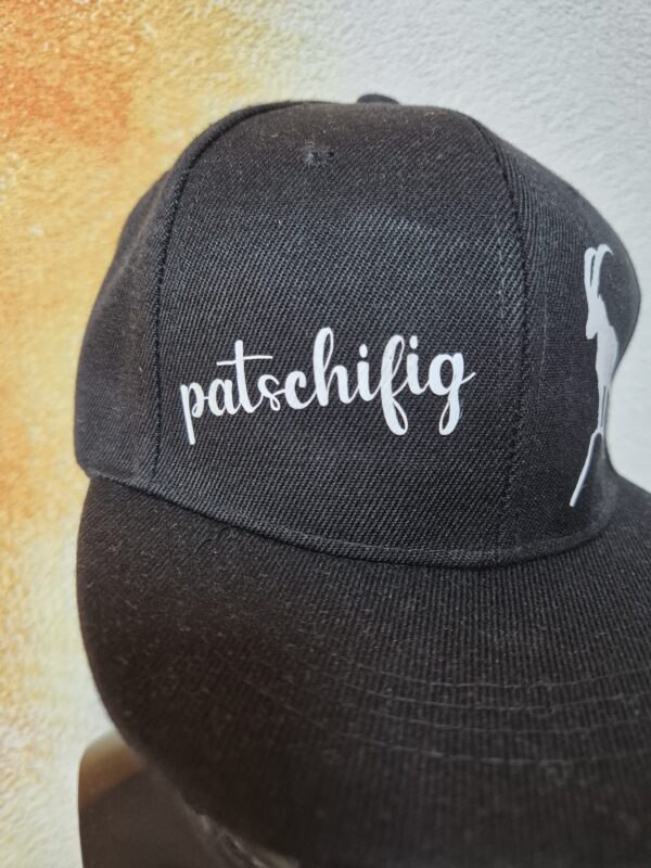 Cap, geplottet "Patschifig"